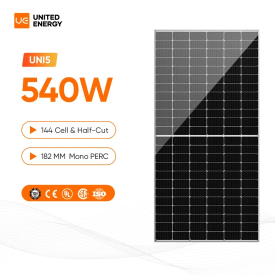 Painel solar bifacial de vidro duplo Mono Perc 540W 545W 550W Preço dos fabricantes de módulos fotovoltaicos na China