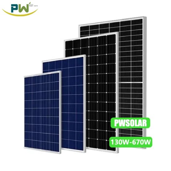 Venda por grosso de Energia Solar Fotovoltaica 240W 250W 260W Poli/Mono Painel Solar Fotovoltaico, Módulo Solar de 60 células 12 Volts/24 Volts